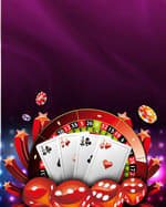 Live-dealer blackjack and roulette tables with real croupiers
